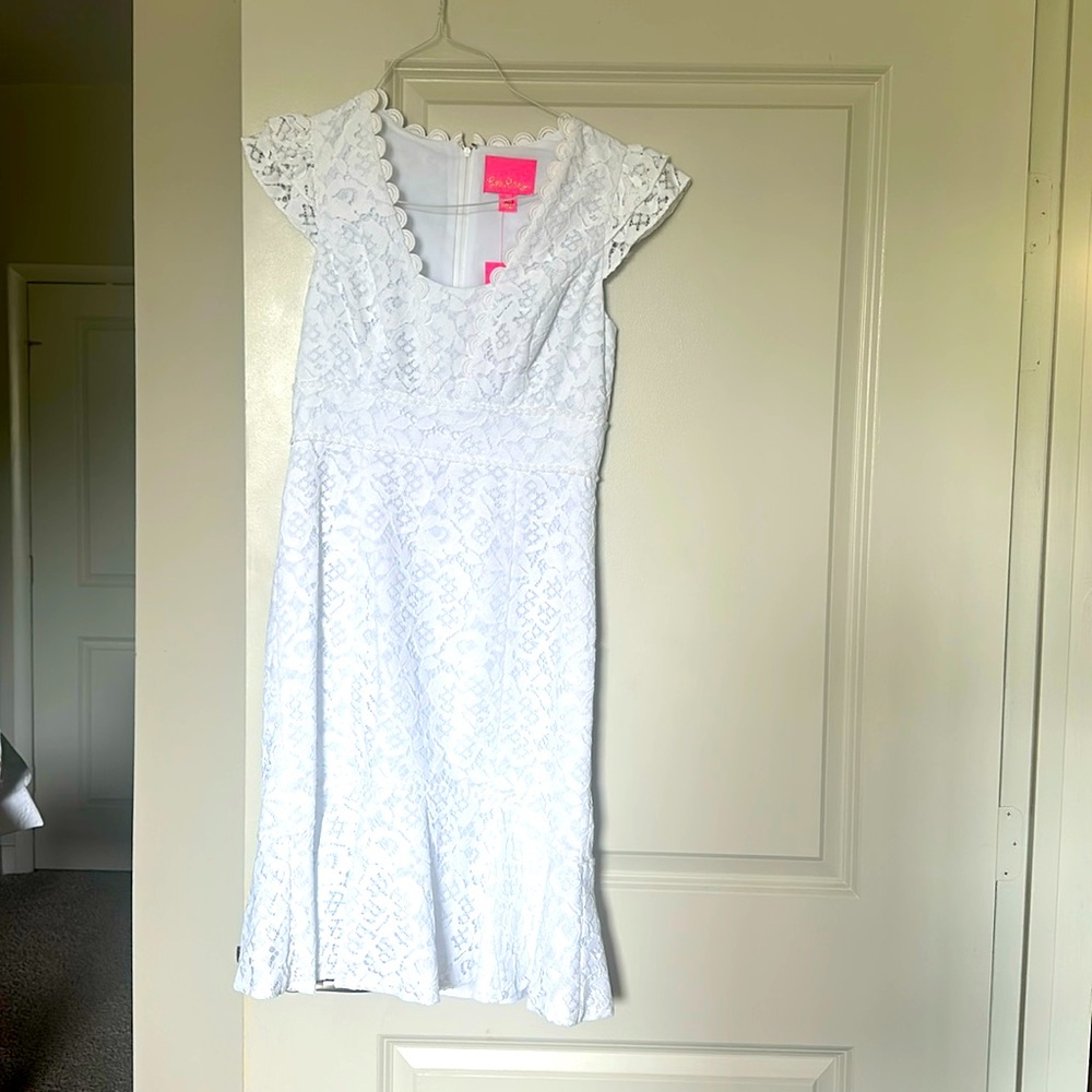 Lilly Pulitzer Marilyn white dress